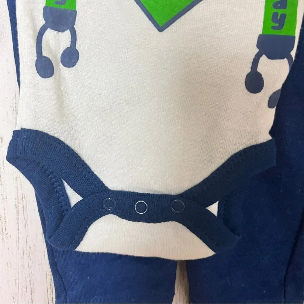 Koala Kids Newborn St Patrick's Day Matching Set Sz NB